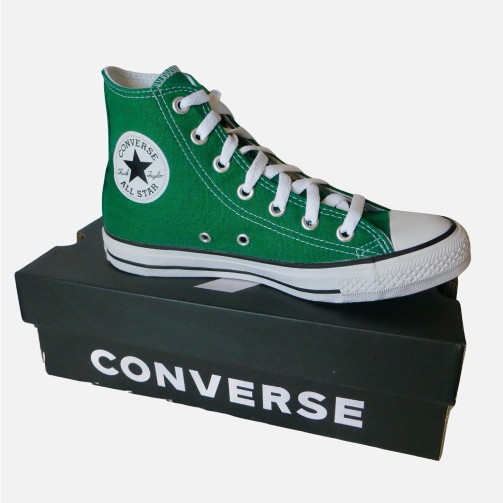 New Converse Mens Womens All Star Chuck Taylor Hi High Top Sneakers Amazon Green